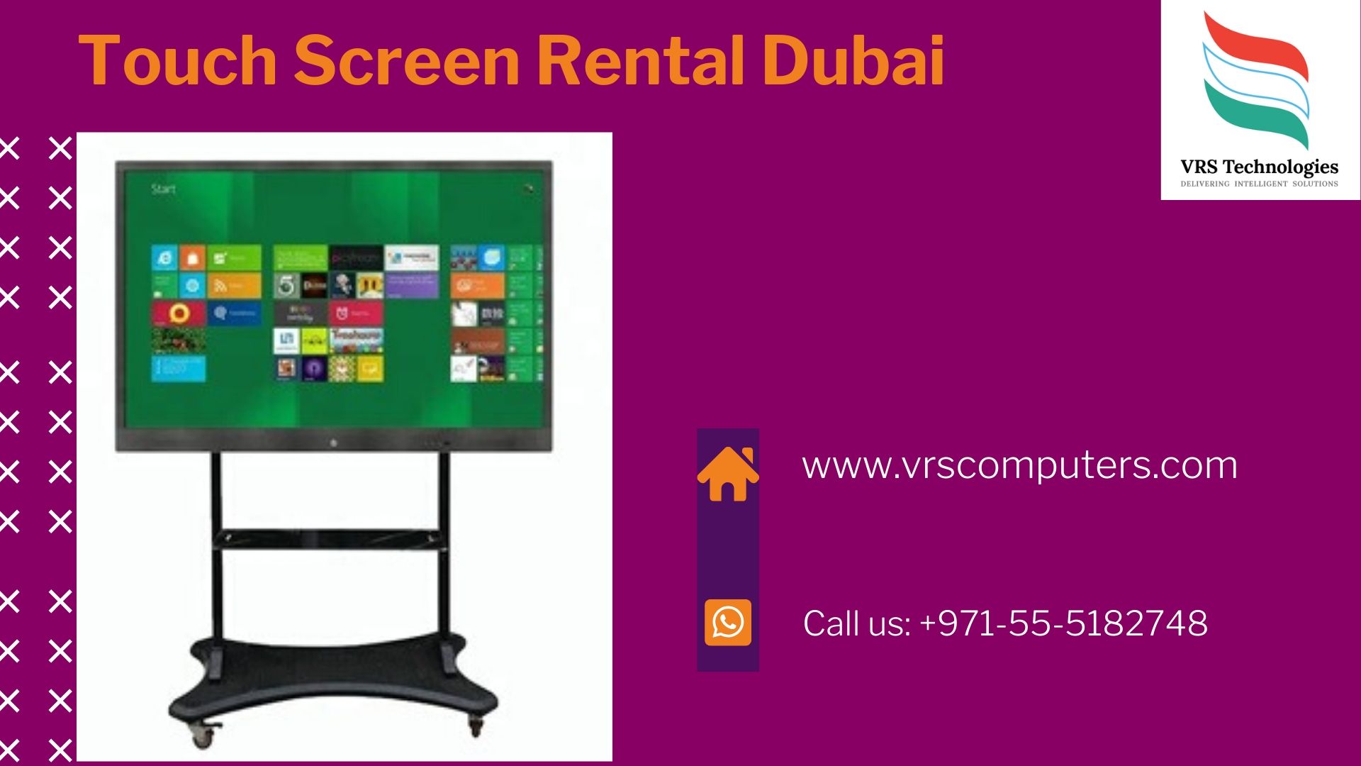 Digital Signage Kiosk Rentals in Dubai UAE